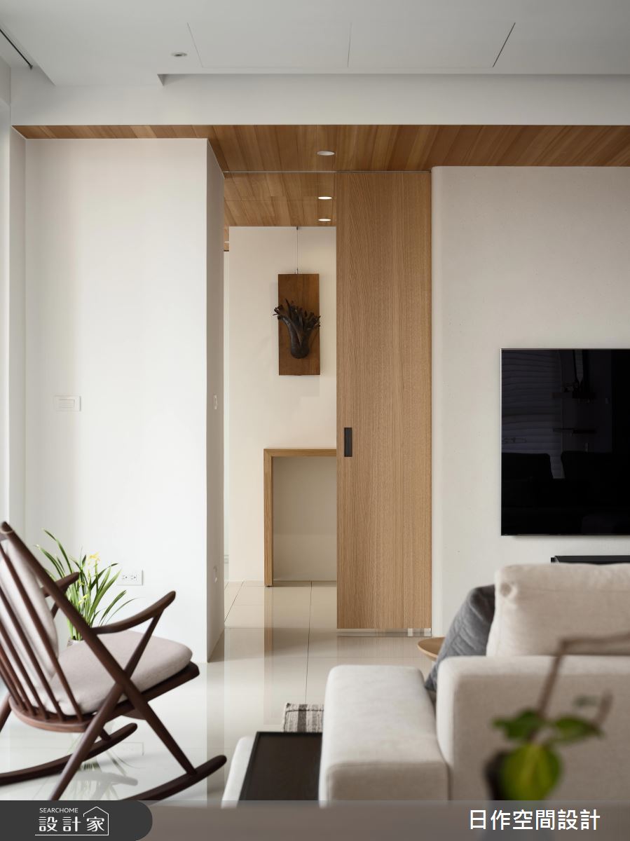 30坪新成屋(5年以下)＿日式無印風客廳案例圖片＿日作空間設計有限公司＿日作_58之22