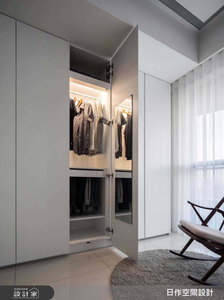 30坪新成屋(5年以下)＿日式無印風臥室案例圖片＿日作空間設計有限公司＿日作_58之36