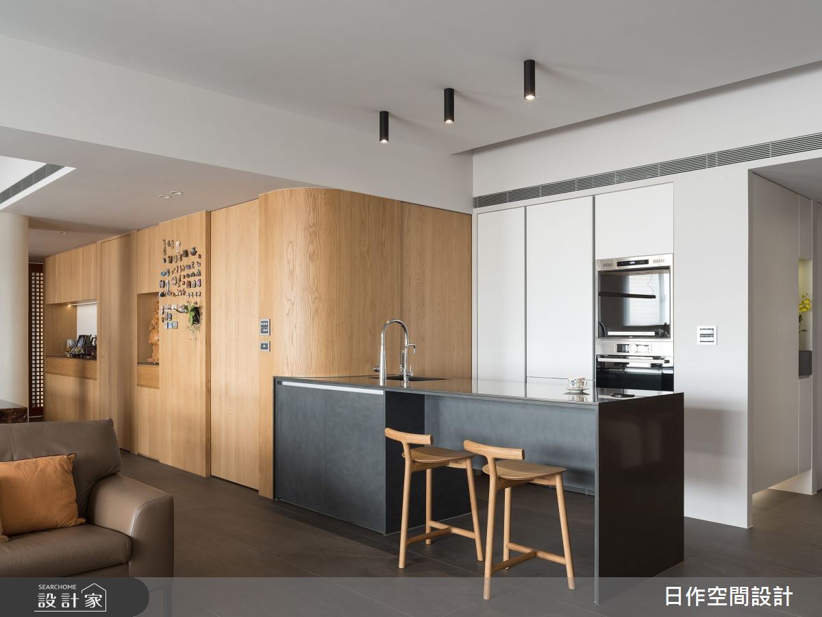 40坪毛胚屋＿新中式風客廳中島案例圖片＿日作空間設計有限公司＿日作_59之9
