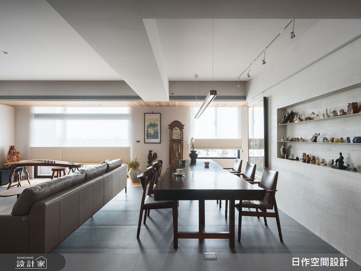 40坪毛胚屋＿新中式風客廳餐廳案例圖片＿日作空間設計有限公司＿日作_59之12