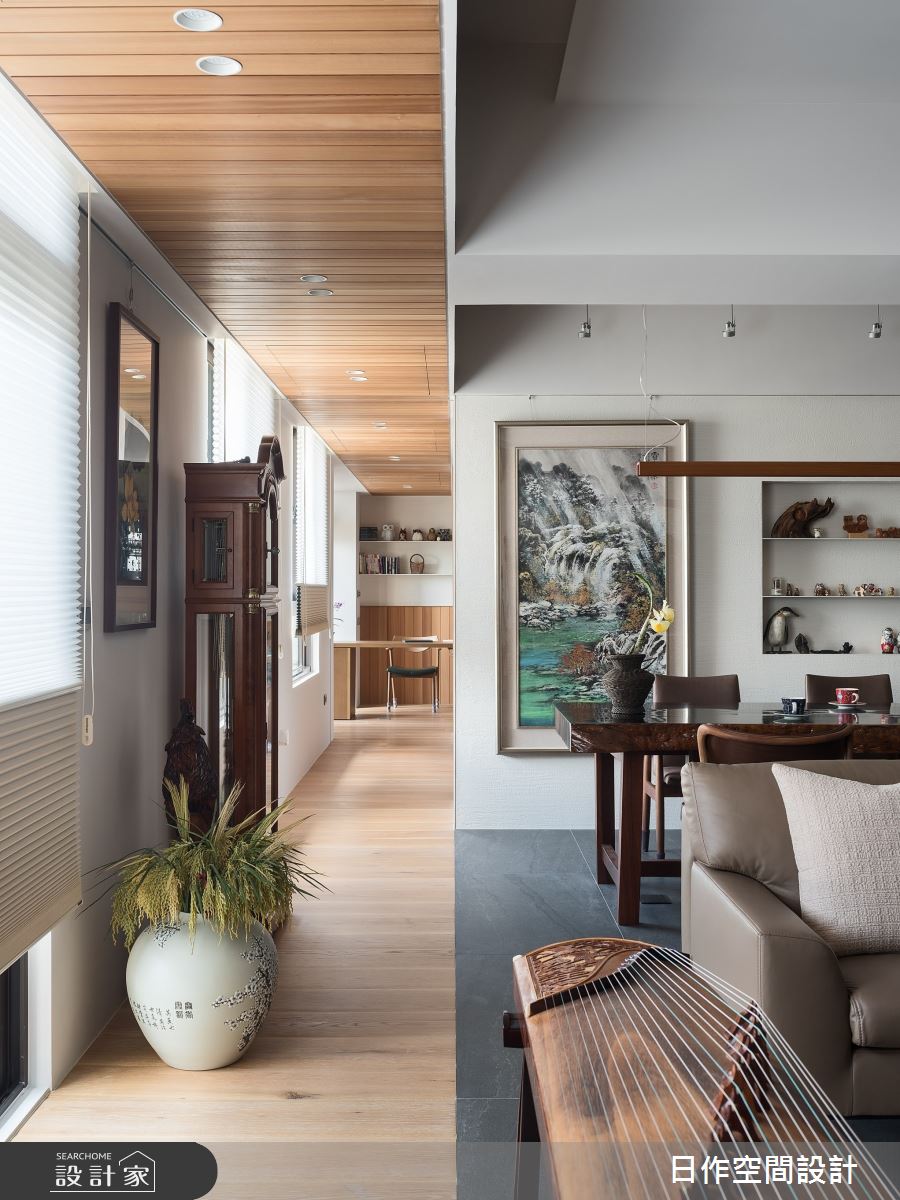 40坪毛胚屋＿新中式風客廳餐廳案例圖片＿日作空間設計有限公司＿日作_59之16
