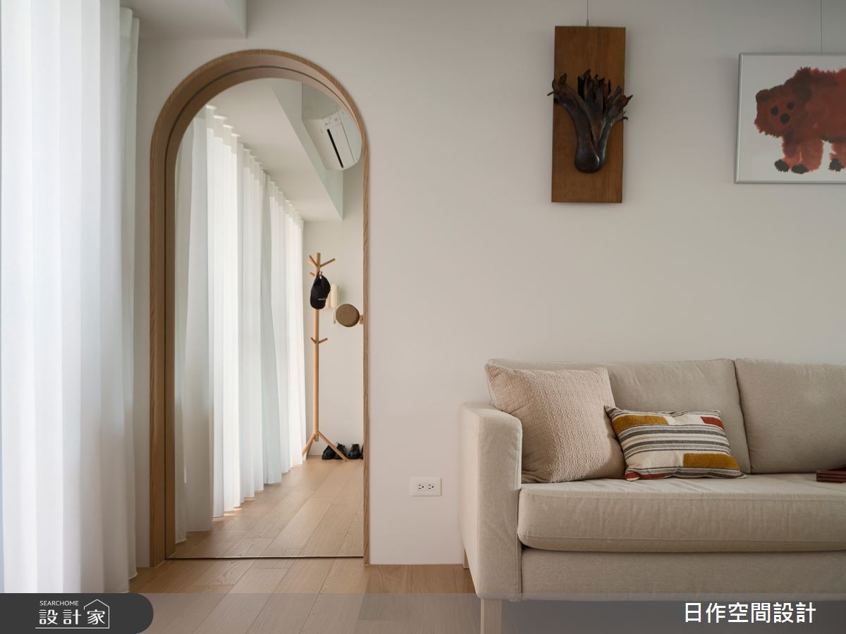 23坪中古屋(5~15年)＿日式無印風客廳案例圖片＿日作空間設計有限公司＿日作_61之8