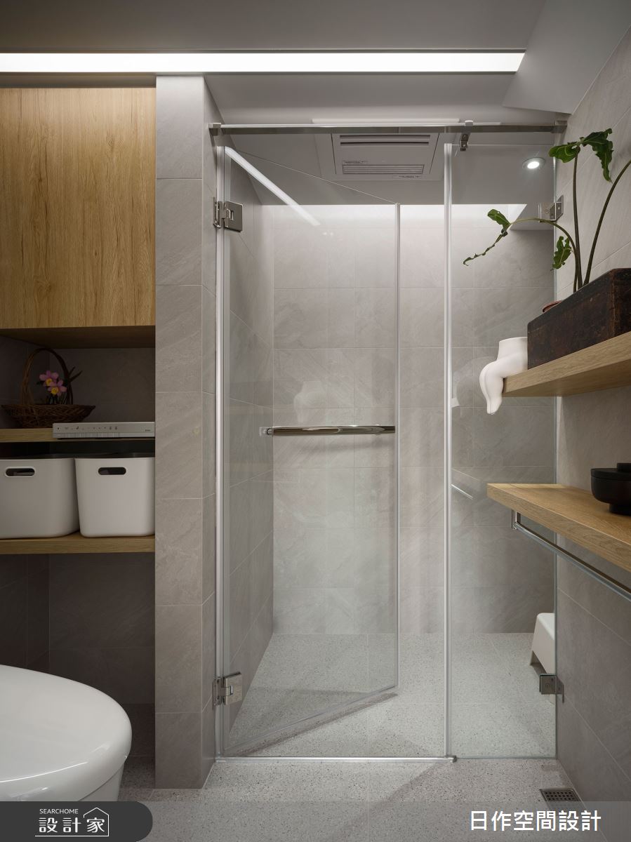 23坪中古屋(5~15年)＿日式無印風浴室案例圖片＿日作空間設計有限公司＿日作_61之25