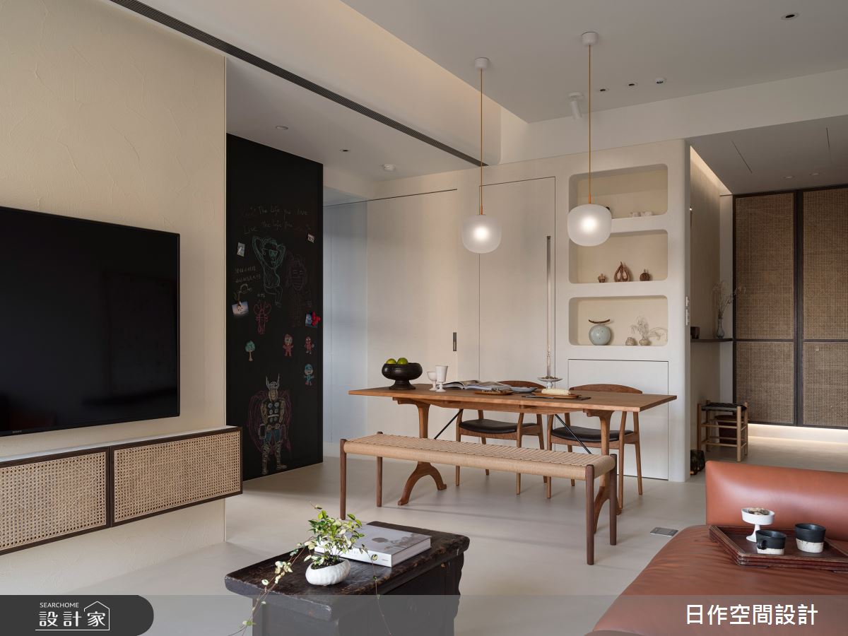 19坪預售屋＿人文禪風玄關客廳餐廳案例圖片＿日作空間設計有限公司＿日作_62之19