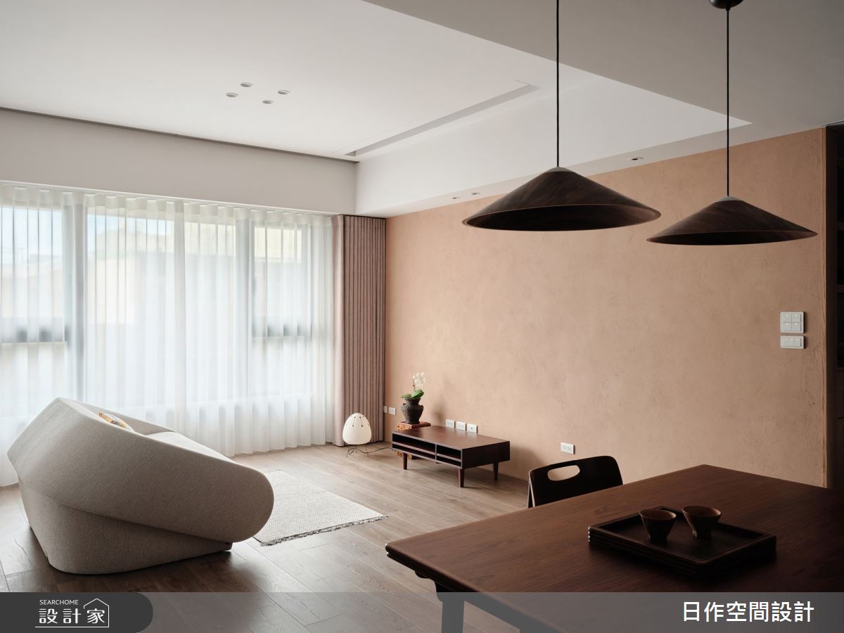 27坪新成屋(5年以下)＿日式無印風客廳餐廳案例圖片＿日作空間設計有限公司＿日作_63之3