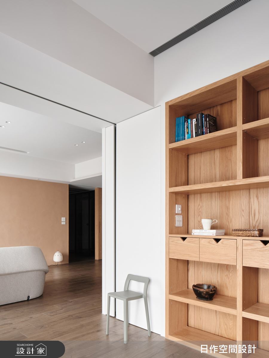 27坪新成屋(5年以下)＿日式無印風客廳案例圖片＿日作空間設計有限公司＿日作_63之17