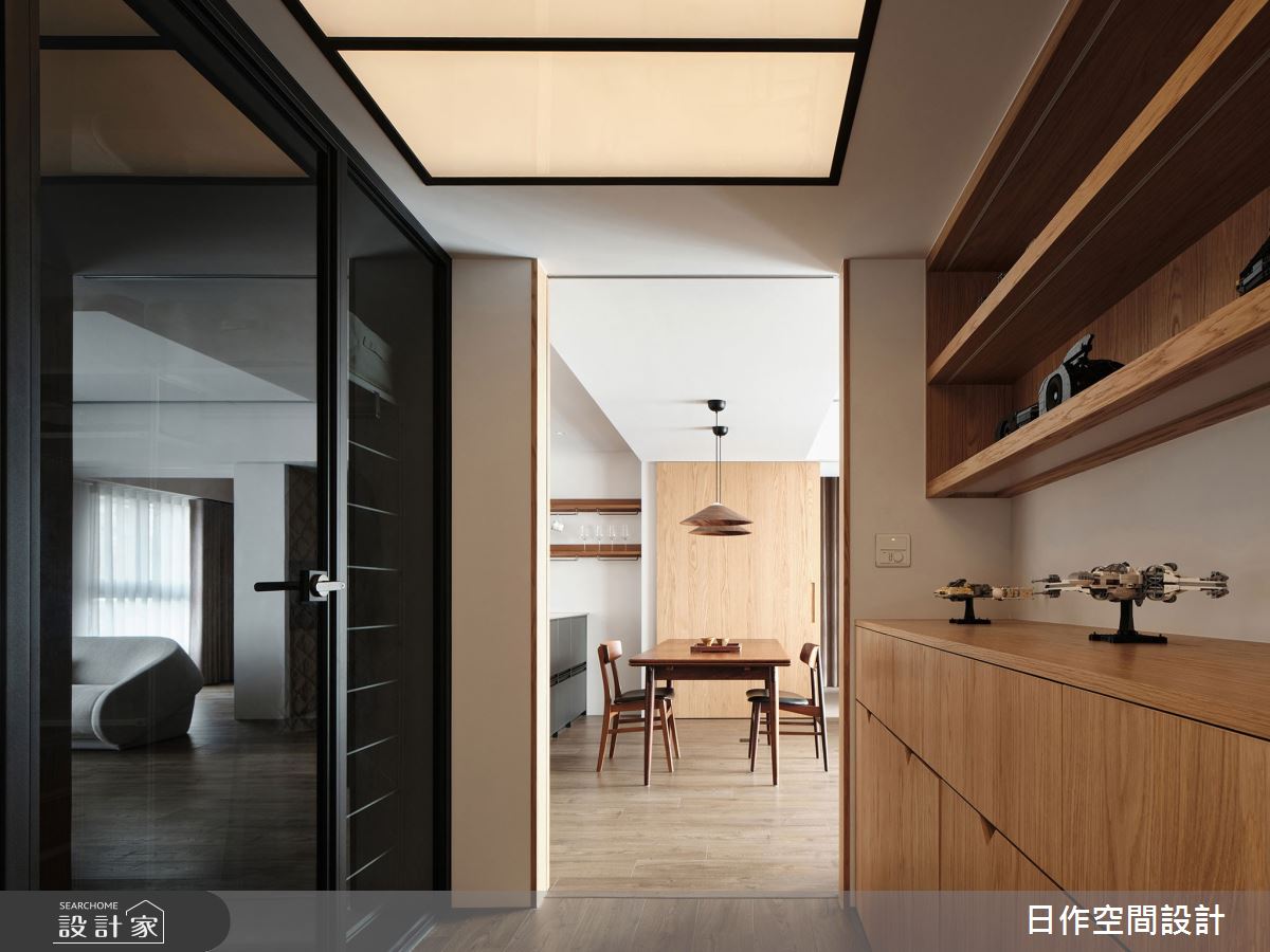 27坪新成屋(5年以下)＿日式無印風書房走廊多功能室案例圖片＿日作空間設計有限公司＿日作_63之28