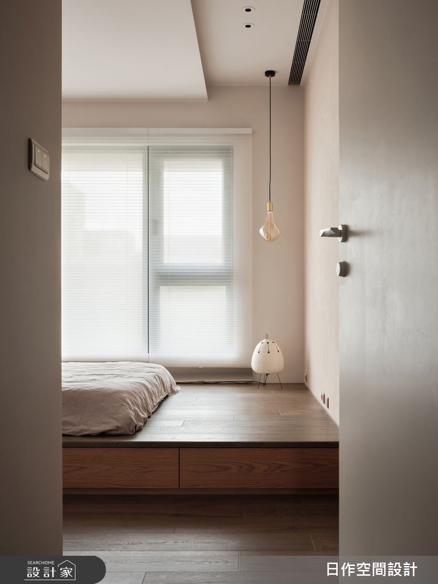 27坪新成屋(5年以下)＿日式無印風臥室案例圖片＿日作空間設計有限公司＿日作_63之31