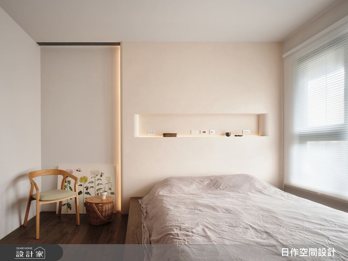 27坪新成屋(5年以下)＿日式無印風臥室案例圖片＿日作空間設計有限公司＿日作_63之33