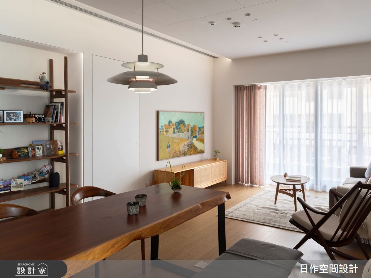 30坪新成屋(5年以下)＿日式北歐風客廳餐廳案例圖片＿日作空間設計有限公司＿日作_64之9