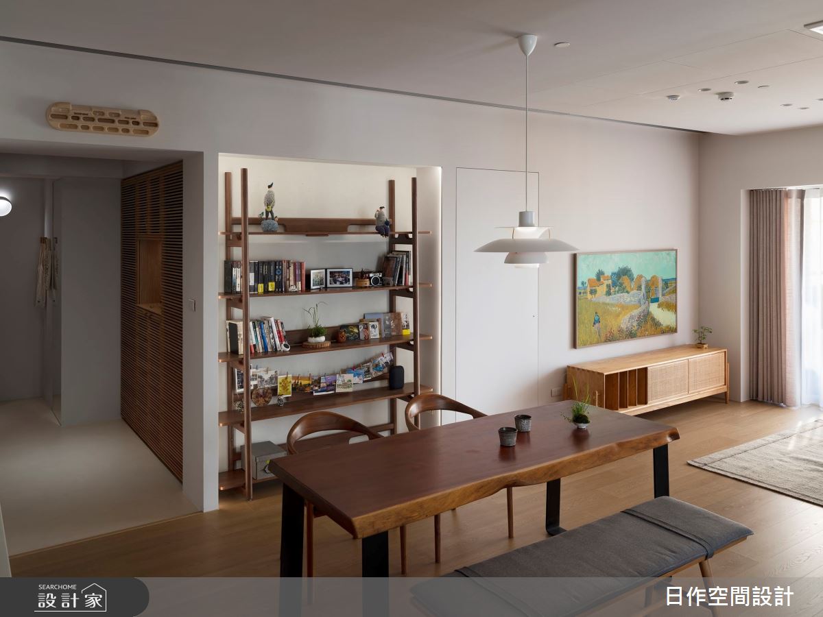 30坪新成屋(5年以下)＿日式北歐風玄關客廳餐廳案例圖片＿日作空間設計有限公司＿日作_64之11