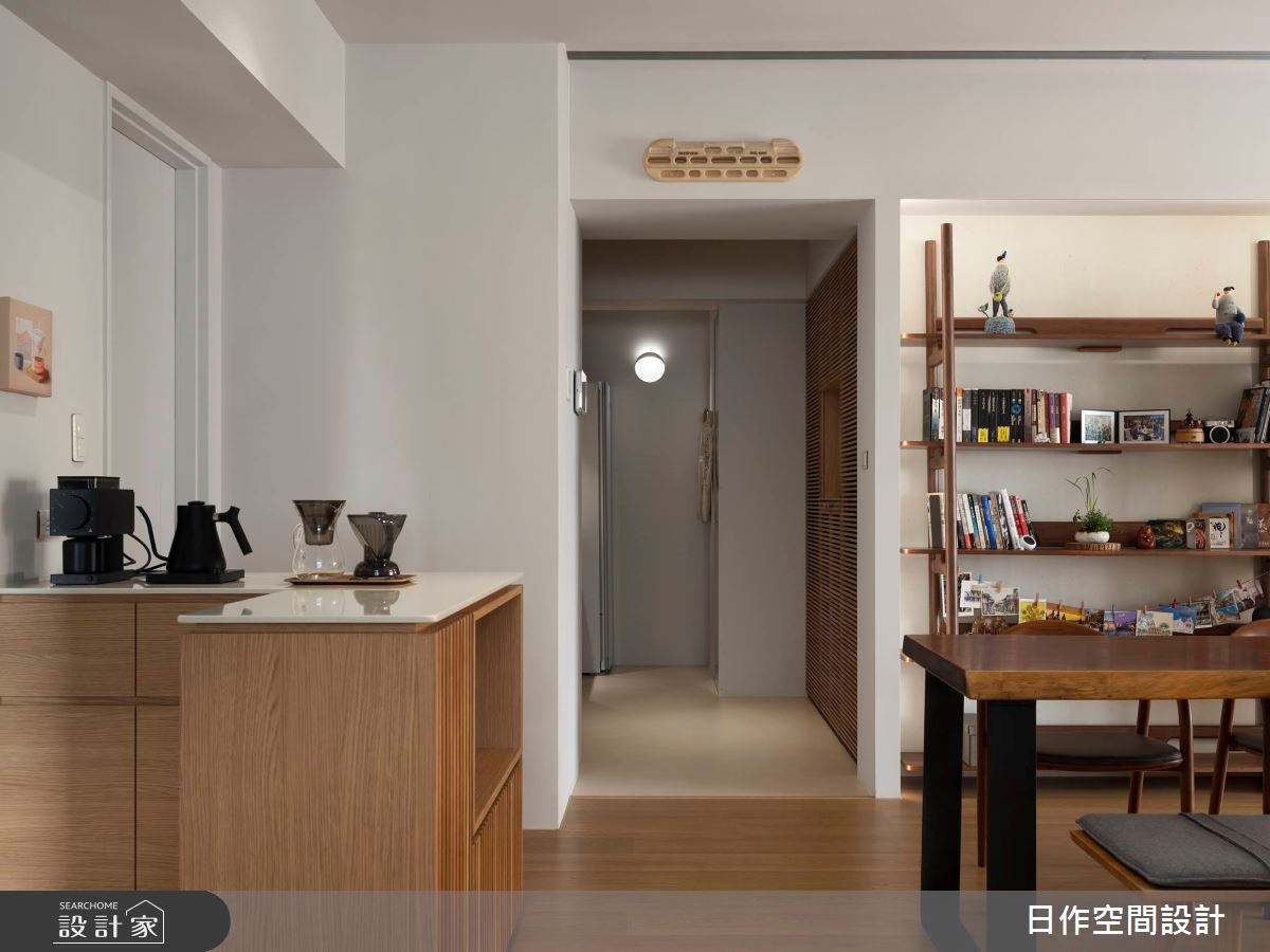 30坪新成屋(5年以下)＿日式北歐風玄關餐廳中島案例圖片＿日作空間設計有限公司＿日作_64之10