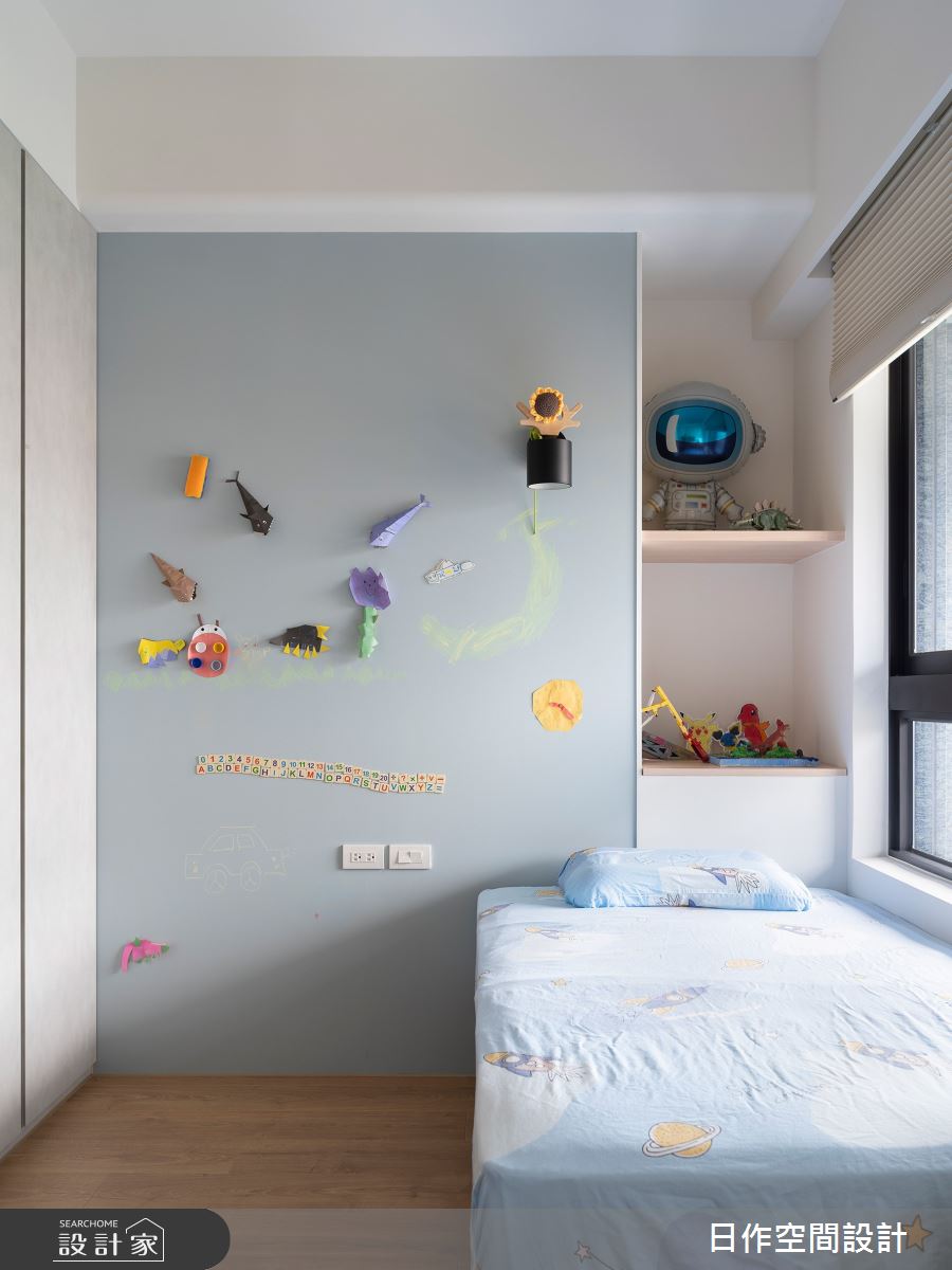 40坪毛胚屋＿美式風兒童房兒童房案例圖片＿日作空間設計有限公司＿日作_65之23