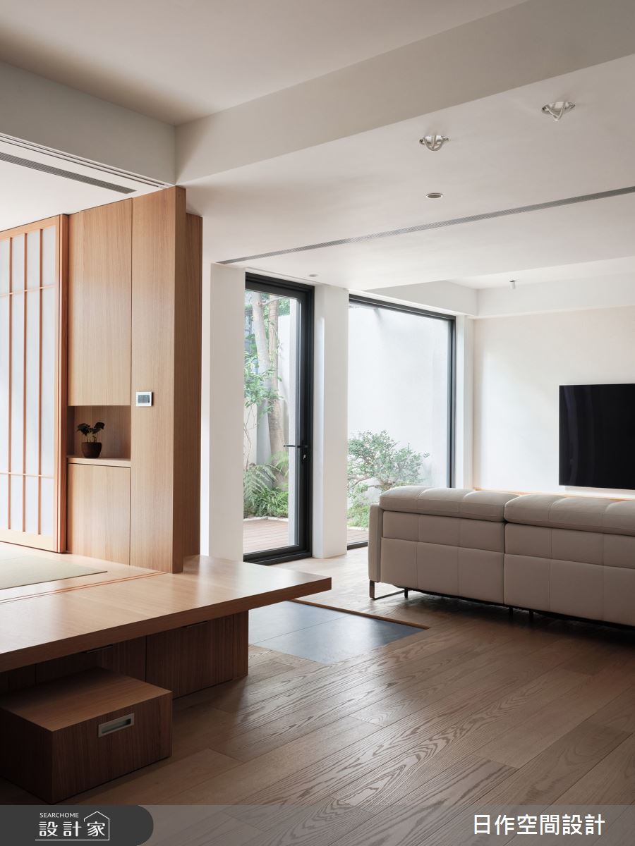 40坪＿人文禪風客廳和室多功能室案例圖片＿日作空間設計有限公司＿日作_66之19