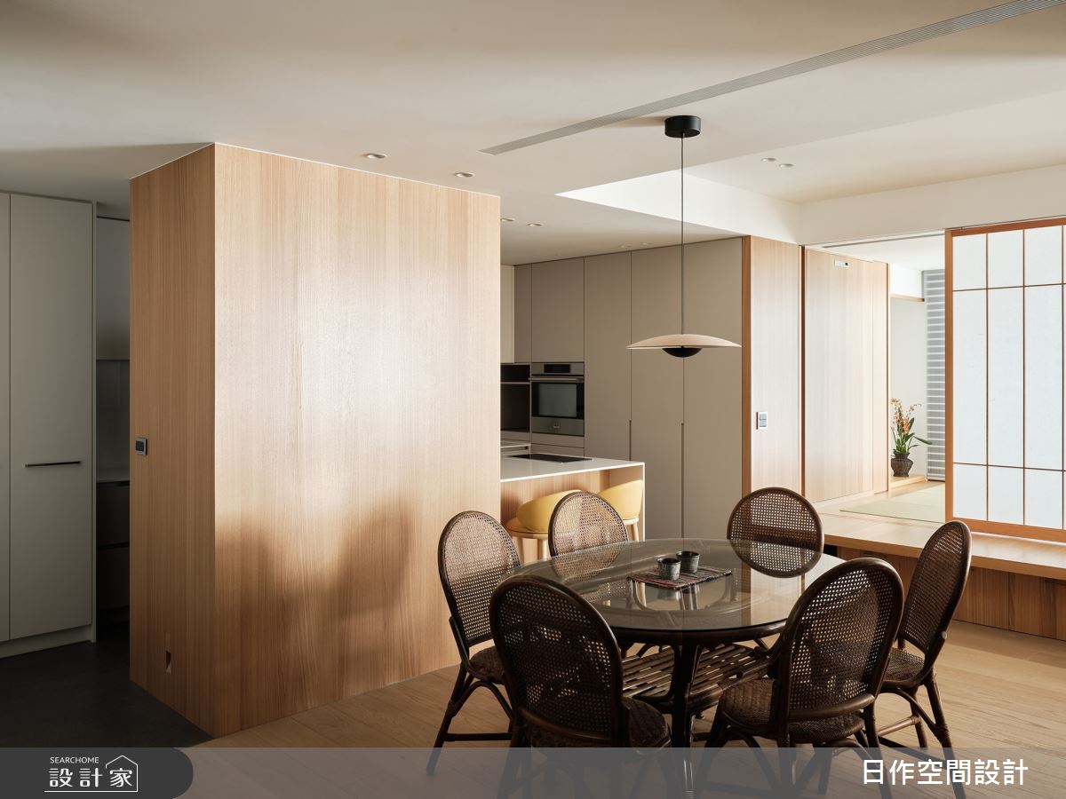 40坪＿人文禪風餐廳中島案例圖片＿日作空間設計有限公司＿日作_66之25