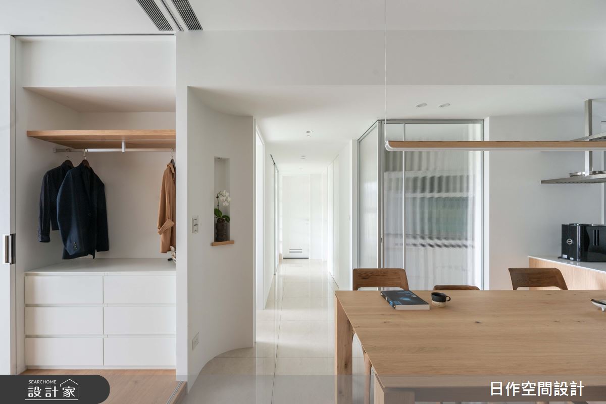 27坪預售屋＿日式無印風餐廳書房走廊多功能室案例圖片＿日作空間設計有限公司＿日作_69.Denology。思想識界之12