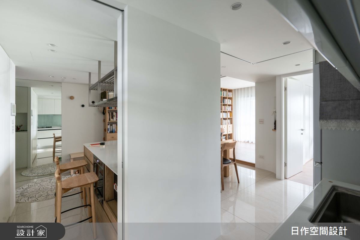 27坪預售屋＿日式無印風餐廳廚房吧檯中島案例圖片＿日作空間設計有限公司＿日作_69.Denology。思想識界之14