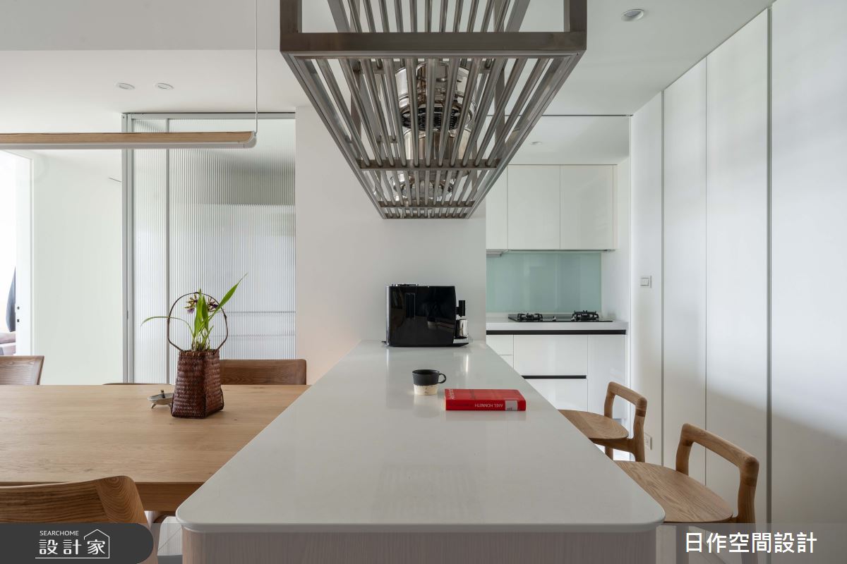 27坪預售屋＿日式無印風餐廳廚房吧檯中島案例圖片＿日作空間設計有限公司＿日作_69.Denology。思想識界之15