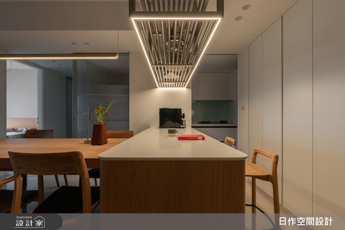 27坪預售屋＿日式無印風餐廳廚房吧檯中島案例圖片＿日作空間設計有限公司＿日作_69.Denology。思想識界之16