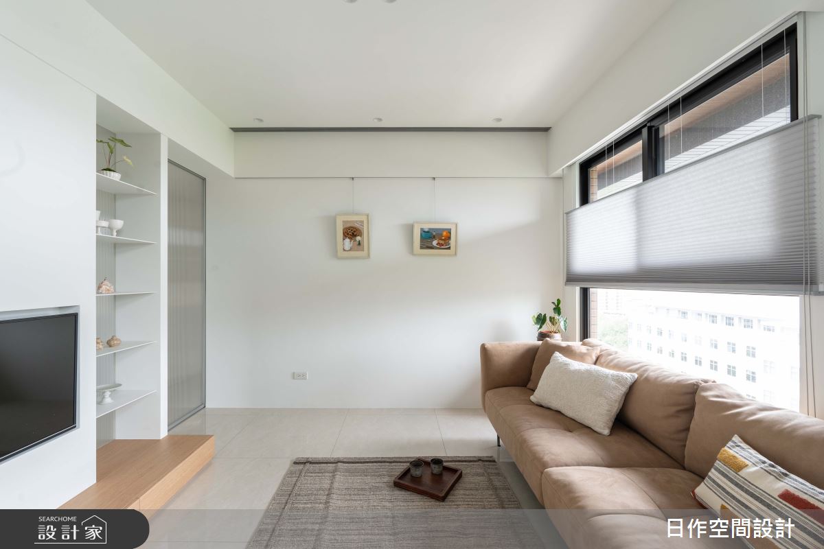 27坪預售屋＿日式無印風客廳案例圖片＿日作空間設計有限公司＿日作_69.Denology。思想識界之26