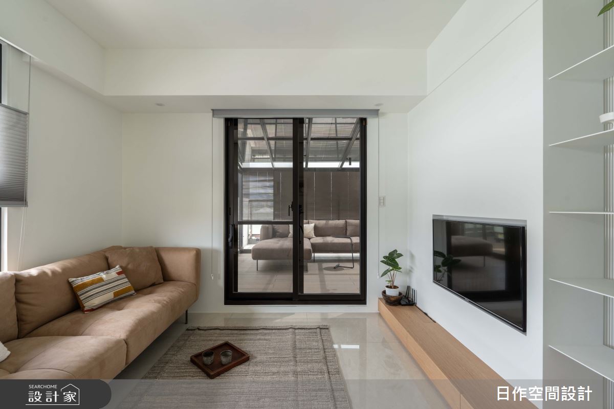 27坪預售屋＿日式無印風客廳案例圖片＿日作空間設計有限公司＿日作_69.Denology。思想識界之27