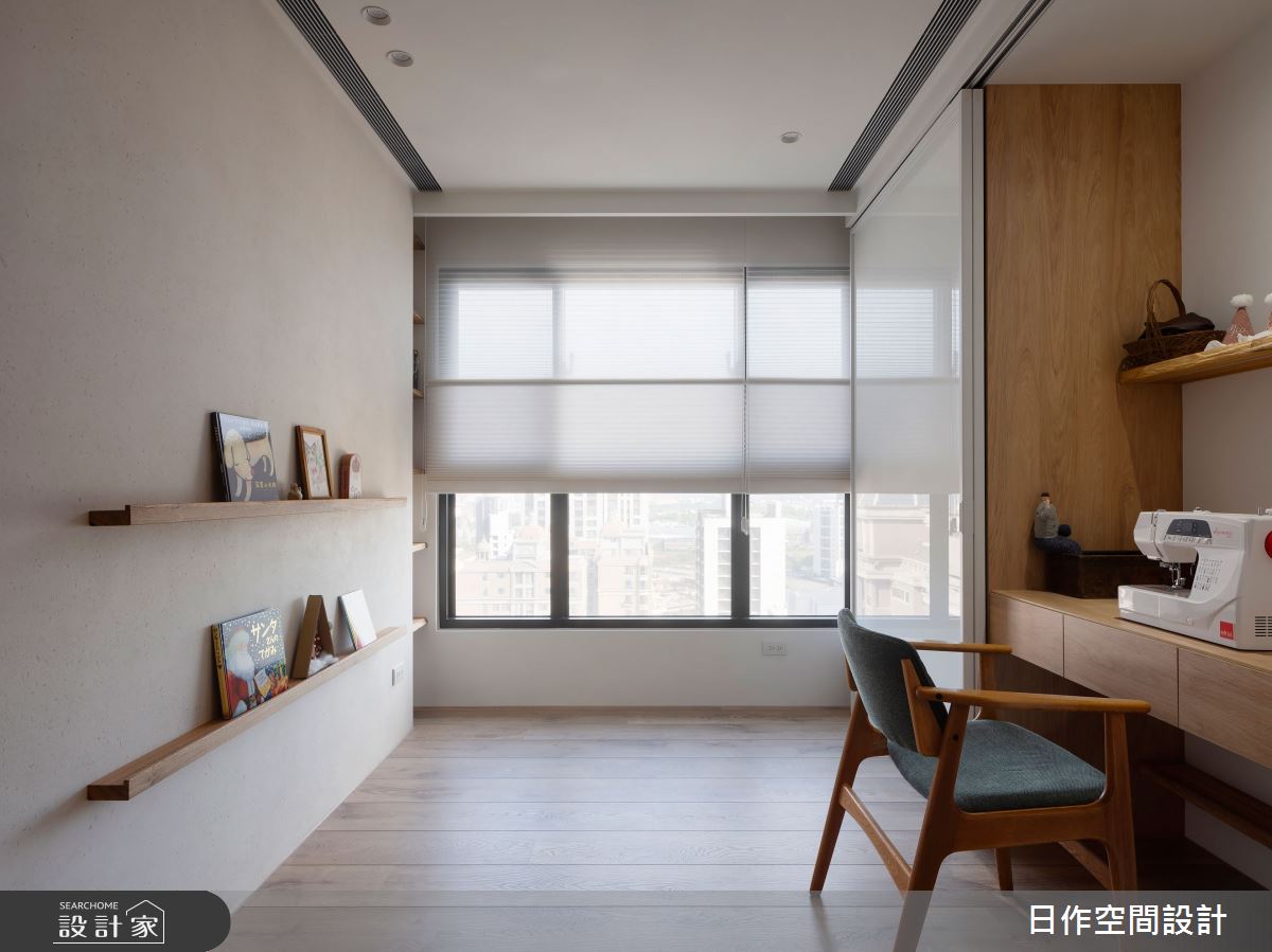 45坪新成屋(5年以下)＿日式無印風多功能室案例圖片＿日作空間設計有限公司＿日作_70.minä。織穴之家之14