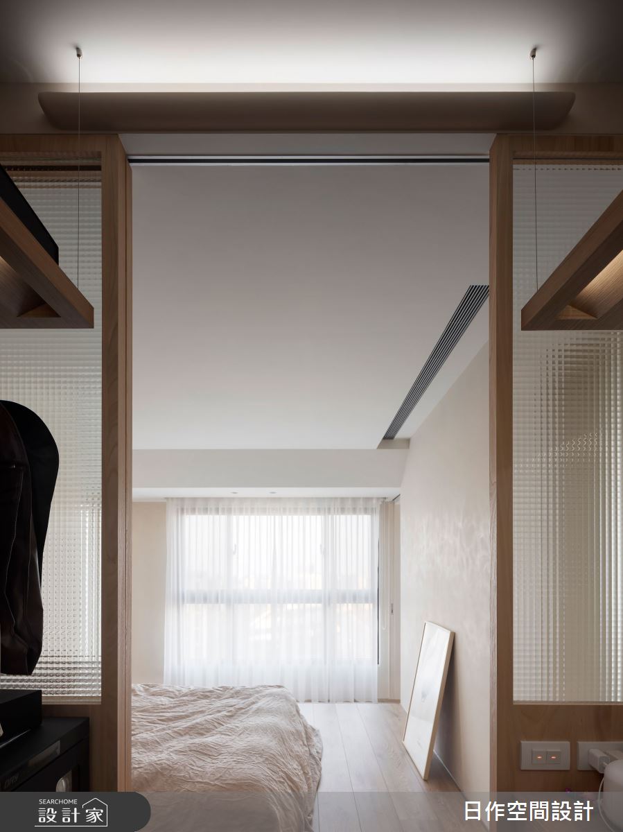 45坪新成屋(5年以下)＿日式無印風臥室案例圖片＿日作空間設計有限公司＿日作_70.minä。織穴之家之25