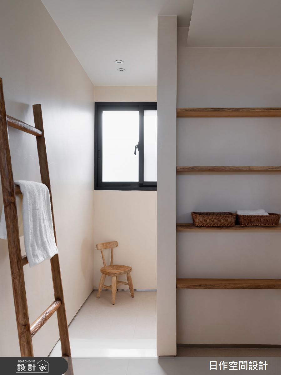45坪新成屋(5年以下)＿日式無印風浴室案例圖片＿日作空間設計有限公司＿日作_70.minä。織穴之家之27