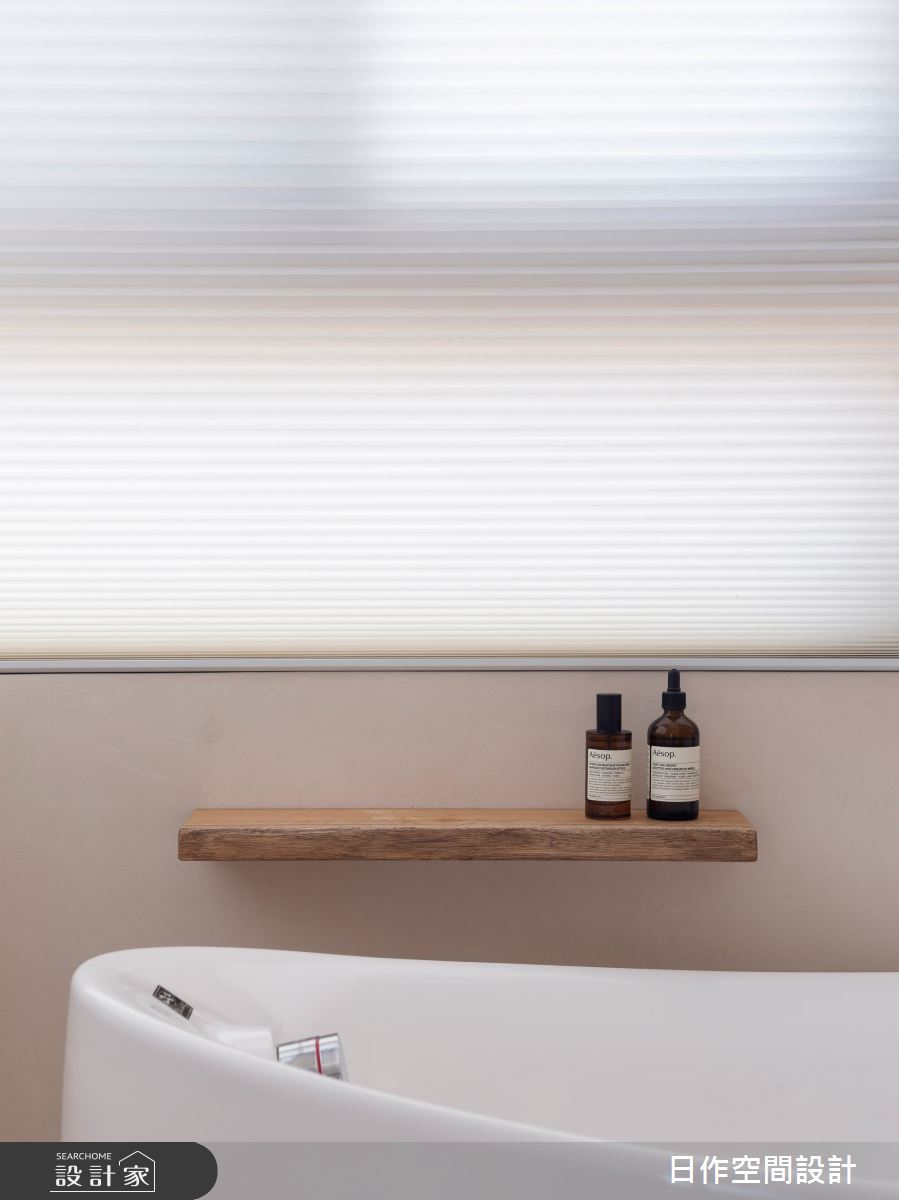 45坪新成屋(5年以下)＿日式無印風浴室案例圖片＿日作空間設計有限公司＿日作_70.minä。織穴之家之29