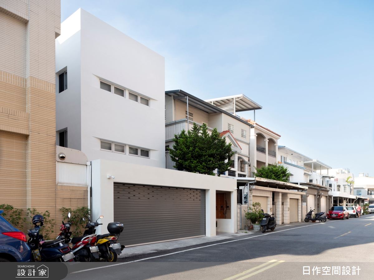 70坪毛胚屋＿現代風玄關車庫案例圖片＿日作空間設計有限公司＿日作_71之1