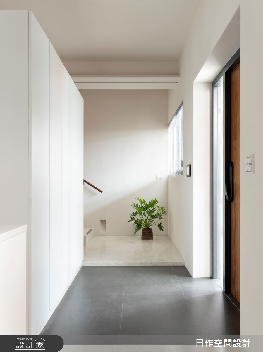 70坪毛胚屋＿現代風玄關案例圖片＿日作空間設計有限公司＿日作_71之9