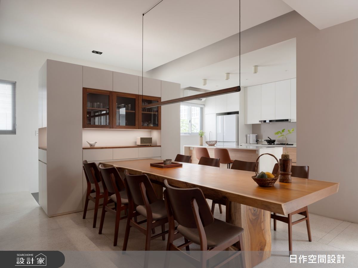 70坪毛胚屋＿現代風餐廳廚房中島案例圖片＿日作空間設計有限公司＿日作_71之13