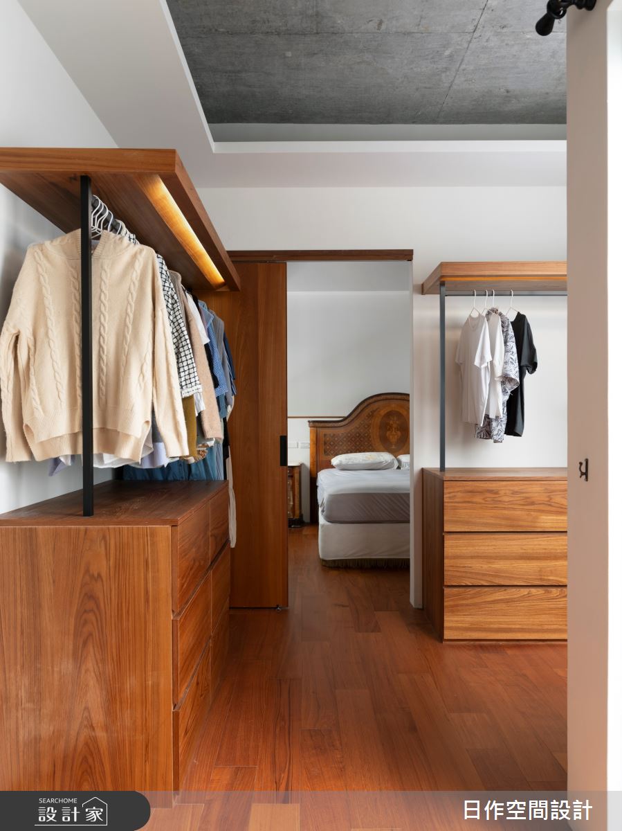 70坪毛胚屋＿現代風臥室更衣間案例圖片＿日作空間設計有限公司＿日作_71之35