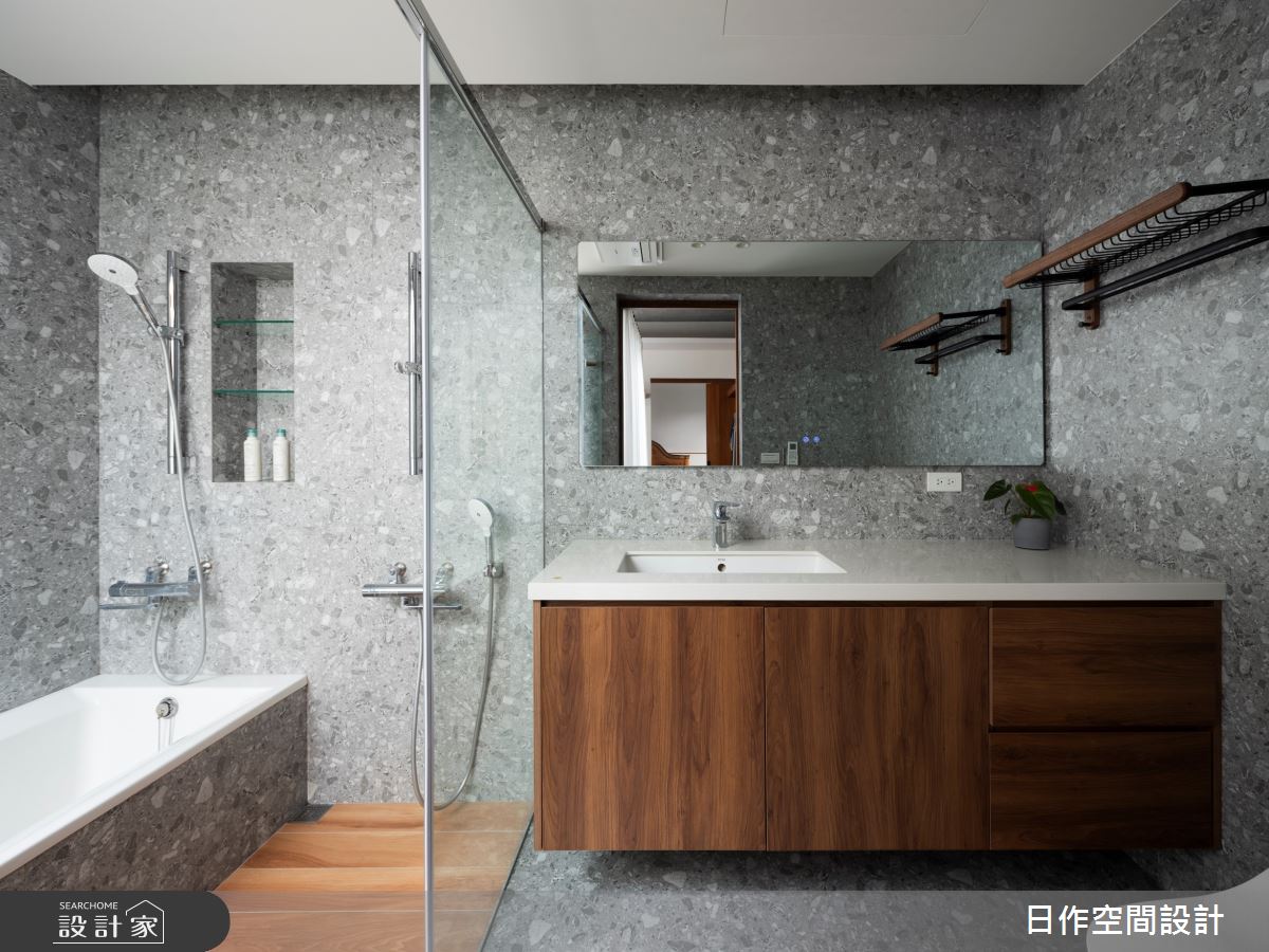 70坪毛胚屋＿現代風浴室案例圖片＿日作空間設計有限公司＿日作_71之39