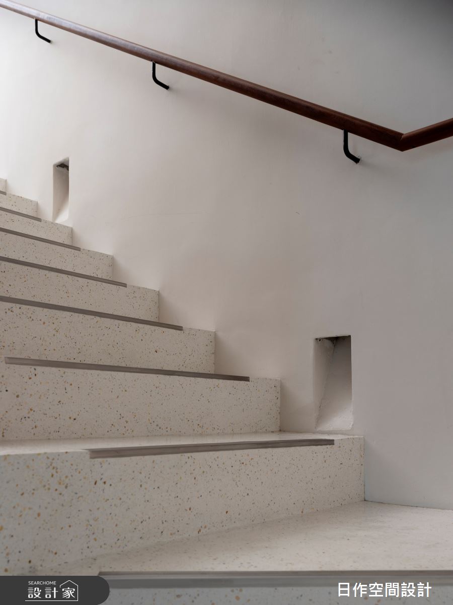 70坪毛胚屋＿現代風樓梯案例圖片＿日作空間設計有限公司＿日作_71之42