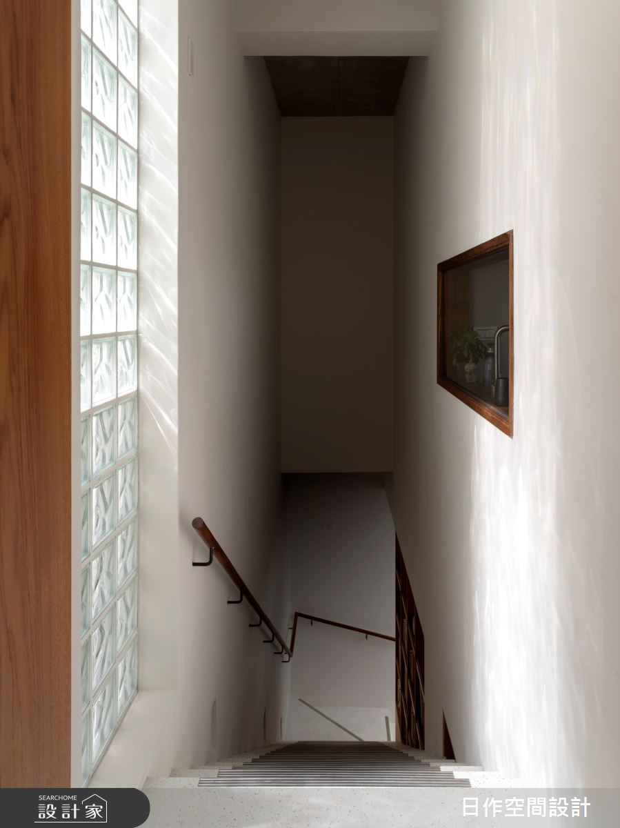 70坪毛胚屋＿現代風樓梯案例圖片＿日作空間設計有限公司＿日作_71之45