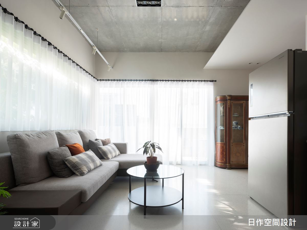 70坪毛胚屋＿現代風客廳案例圖片＿日作空間設計有限公司＿日作_71之48