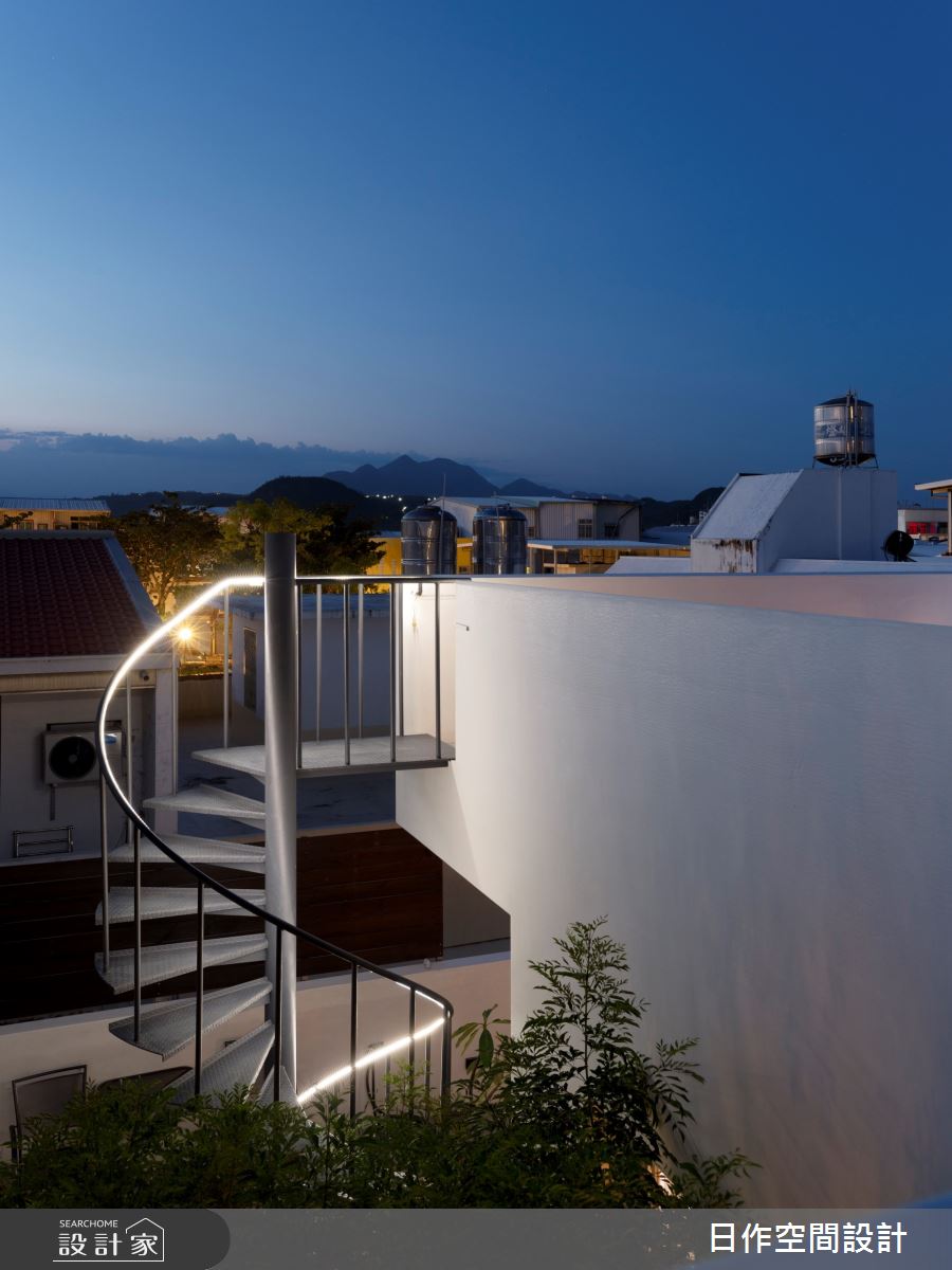 70坪毛胚屋＿現代風樓梯案例圖片＿日作空間設計有限公司＿日作_71之62