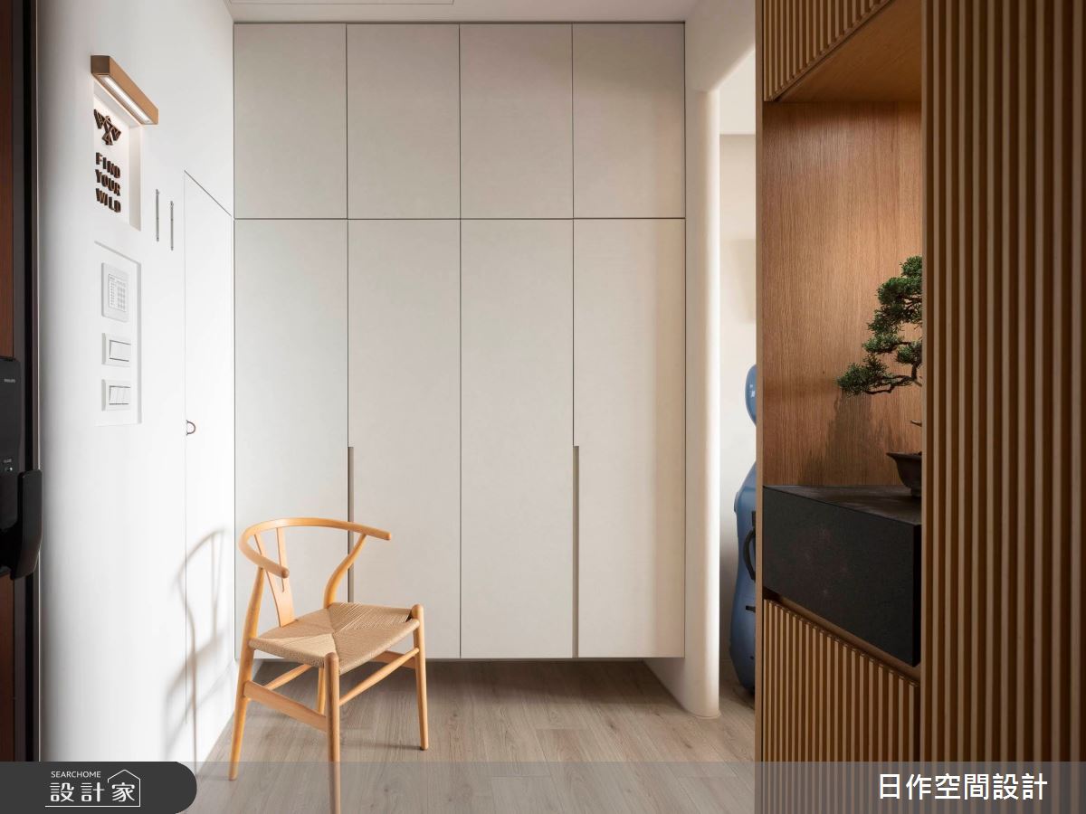 預售屋＿北歐風玄關案例圖片＿日作空間設計有限公司＿日作_74之4