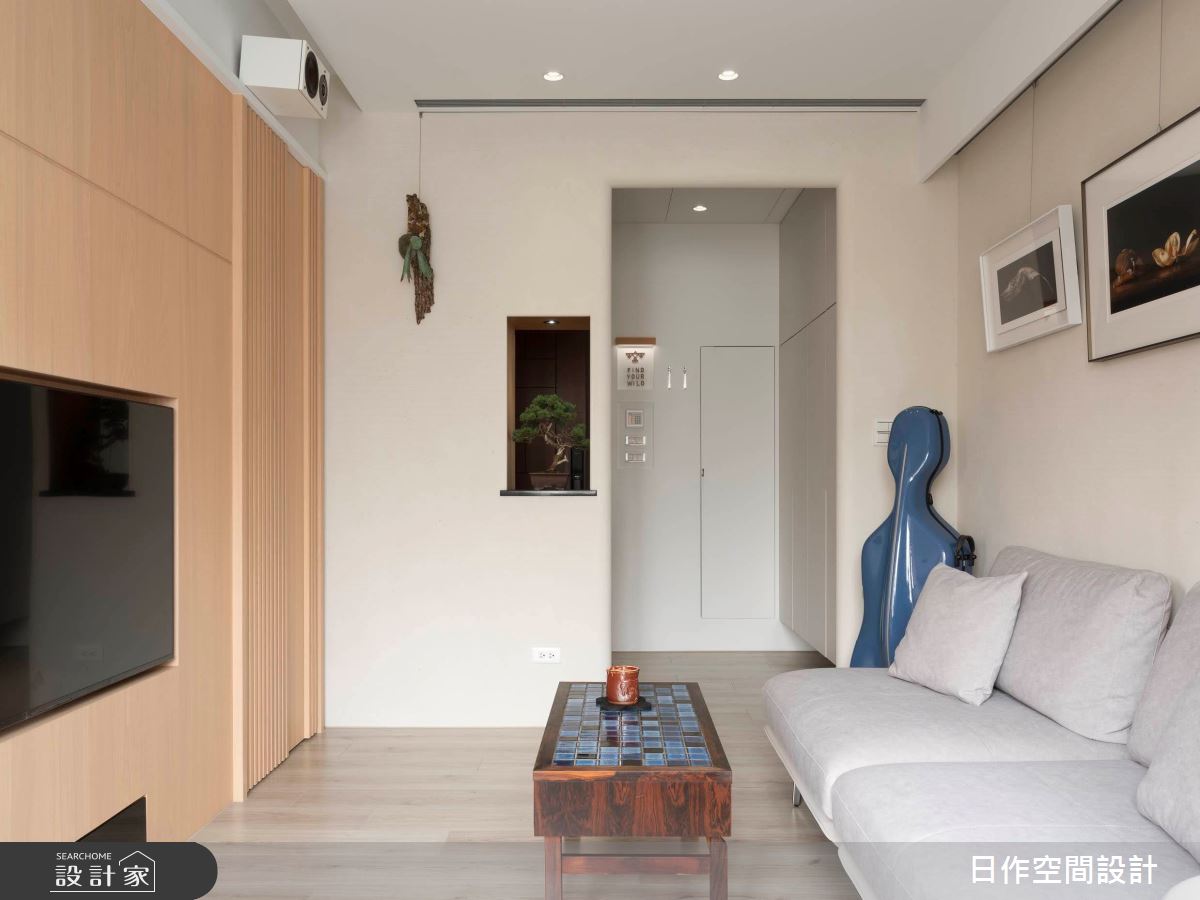 預售屋＿北歐風客廳案例圖片＿日作空間設計有限公司＿日作_74之11