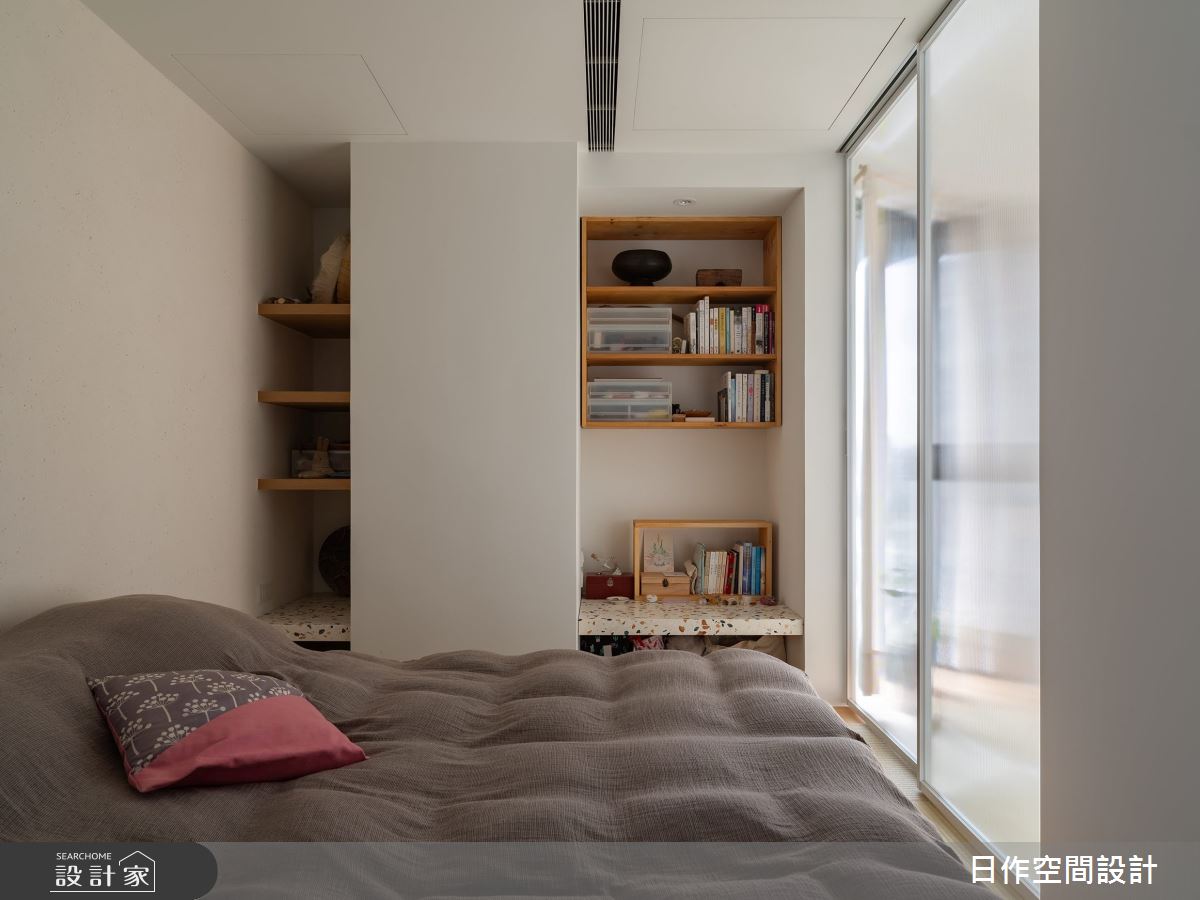 新成屋(5年以下)＿日式無印風臥室案例圖片＿日作空間設計有限公司＿日作_75之21