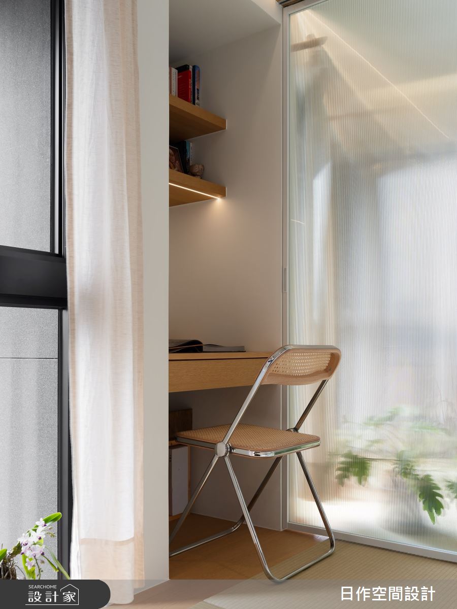 新成屋(5年以下)＿日式無印風書房案例圖片＿日作空間設計有限公司＿日作_75之26