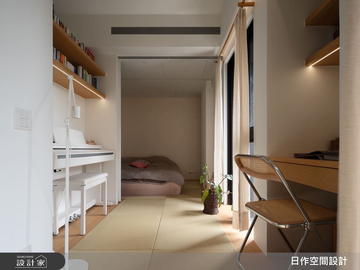 新成屋(5年以下)＿日式無印風書房案例圖片＿日作空間設計有限公司＿日作_75之27