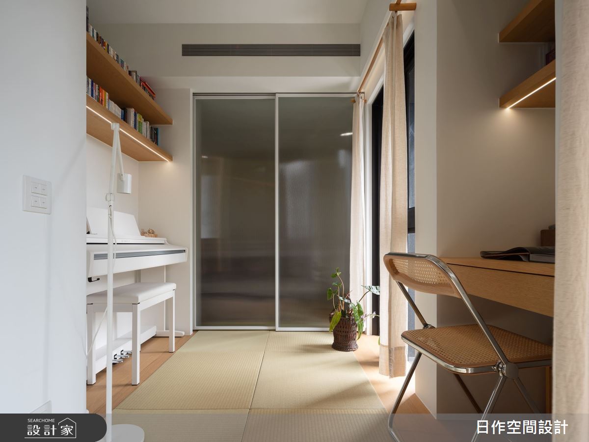 新成屋(5年以下)＿日式無印風書房案例圖片＿日作空間設計有限公司＿日作_75之3127
