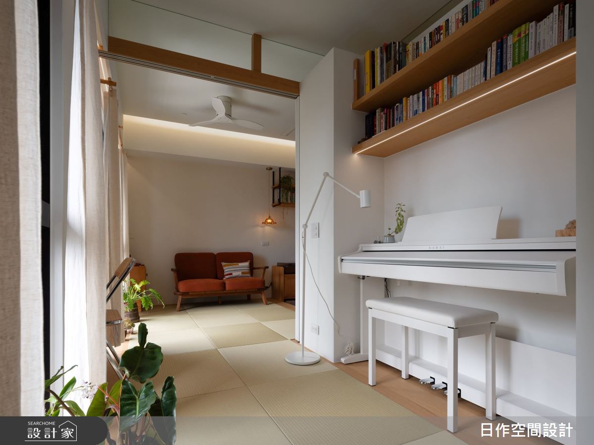 新成屋(5年以下)＿日式無印風書房案例圖片＿日作空間設計有限公司＿日作_75之32