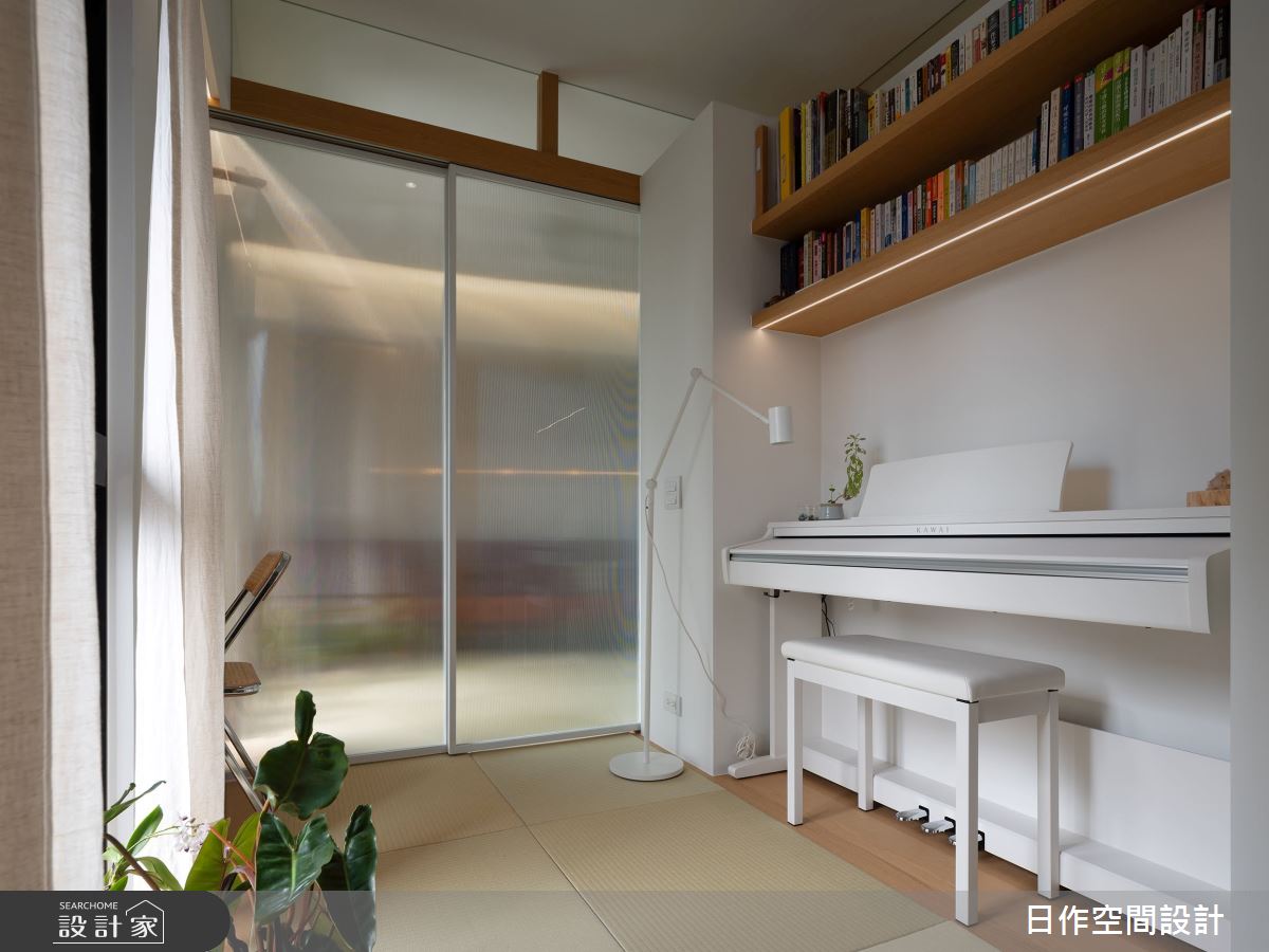 新成屋(5年以下)＿日式無印風書房案例圖片＿日作空間設計有限公司＿日作_75之33