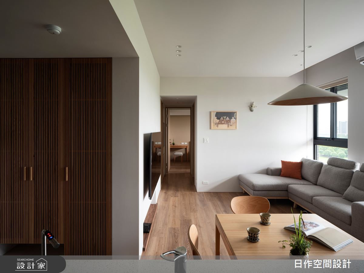 18坪預售屋＿日式無印風客廳餐廳案例圖片＿日作空間設計有限公司＿日作_76之5