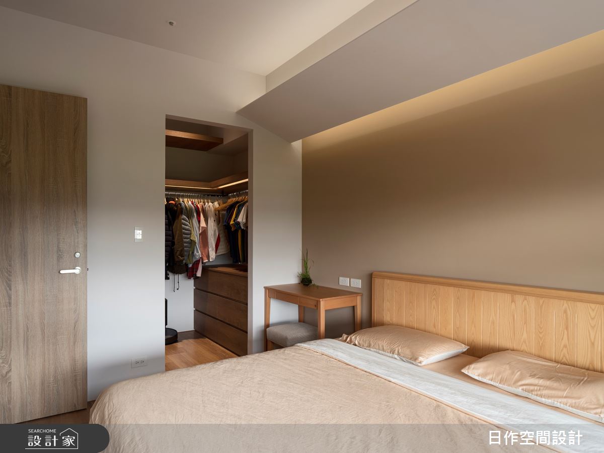 18坪預售屋＿日式無印風臥室更衣間案例圖片＿日作空間設計有限公司＿日作_76之17