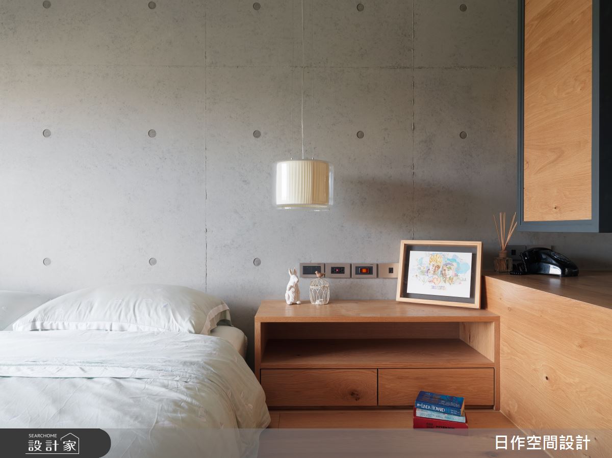 新成屋(5年以下)＿日式無印風臥室案例圖片＿日作空間設計有限公司＿日作_77之24