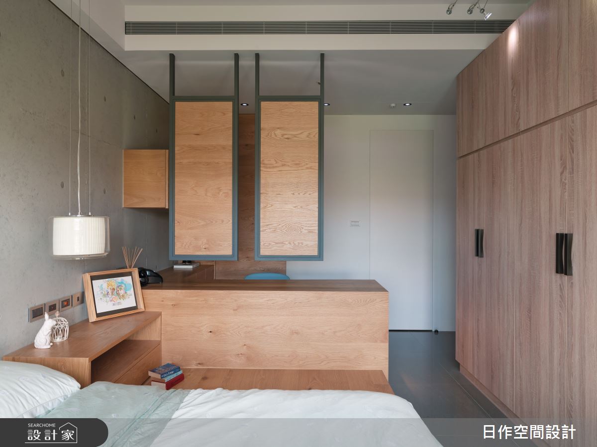 新成屋(5年以下)＿日式無印風臥室案例圖片＿日作空間設計有限公司＿日作_77之25